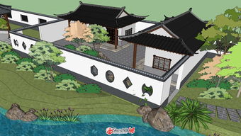 古典園林景觀SU模型庫精品區(qū) SketchUp中國門戶網站中的園林景觀設計資源